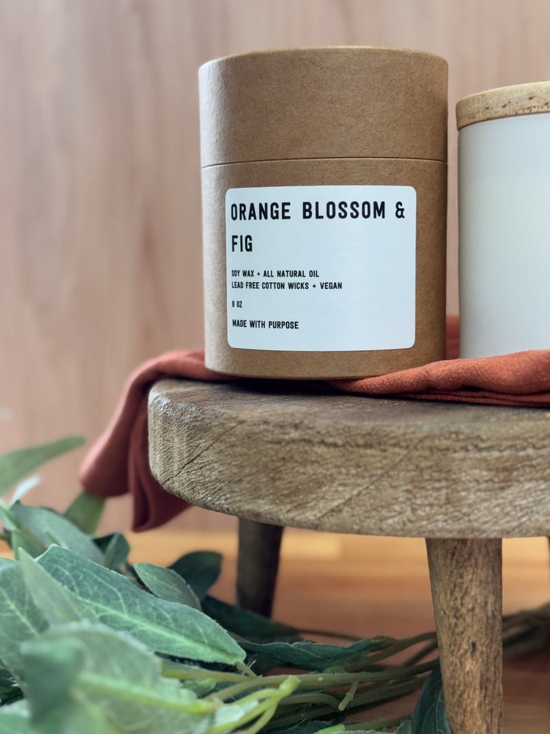 Orange Blossom & Fig Candle