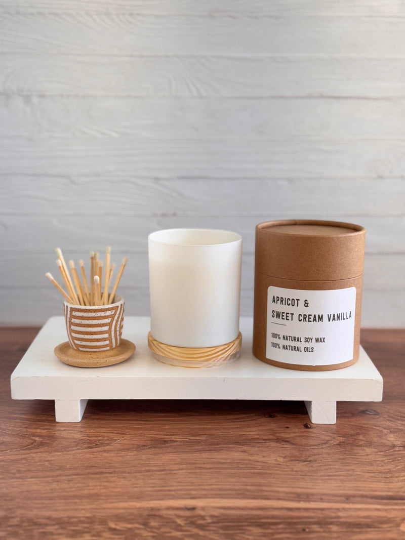Apricot & Sweet Cream Vanilla Candle