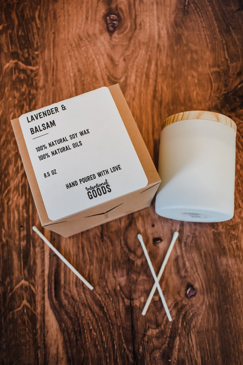 Lavender & Balsam Candle