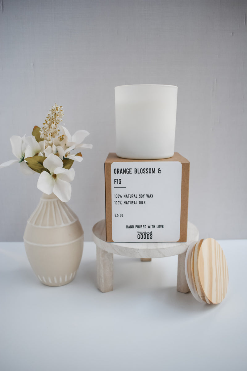 Orange Blossom & Fig Candle