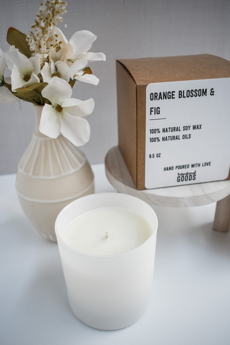 Orange Blossom & Fig Candle