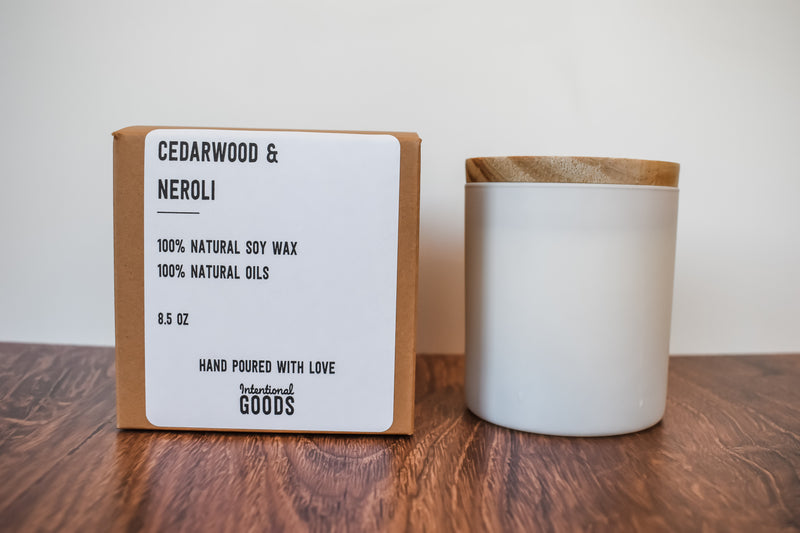 Cedarwood & Neroli Candle
