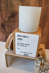 Birch Bark & Amber Candle
